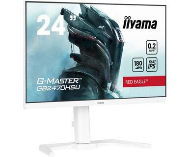 IIYAMA - W128912782 - iiyama 24" WHITE Fast IPS Gaming,  G-Master rouge Eagle