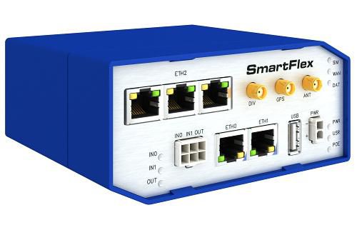 ADVANTECH DLOG - W128914525 - Advantech SmartFlex, EMEA/LATAM/APAC,  5x ethernet, PoE PSE, Plastic, No  ACC