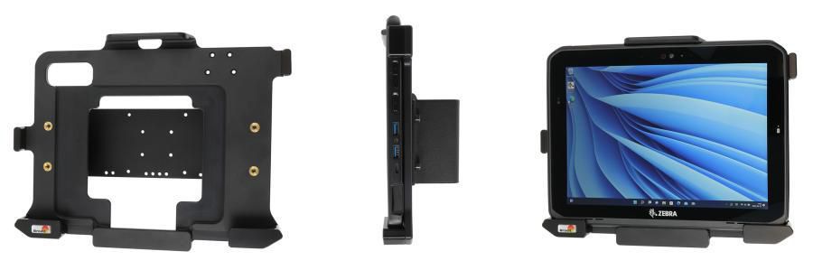 BRODIT - W128920272 - Support passif pour Zebra ET80/85 avec/sans module d'extension/sangle de maintien, AMPS, VESA 75, socle de mise à niveau du module