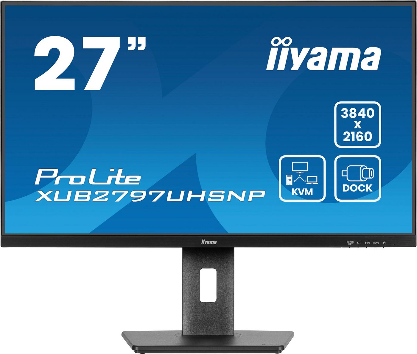 IIYAMA - W128920365 - 27" UHD 4K Business IPS USB-C 96W PD DOCK