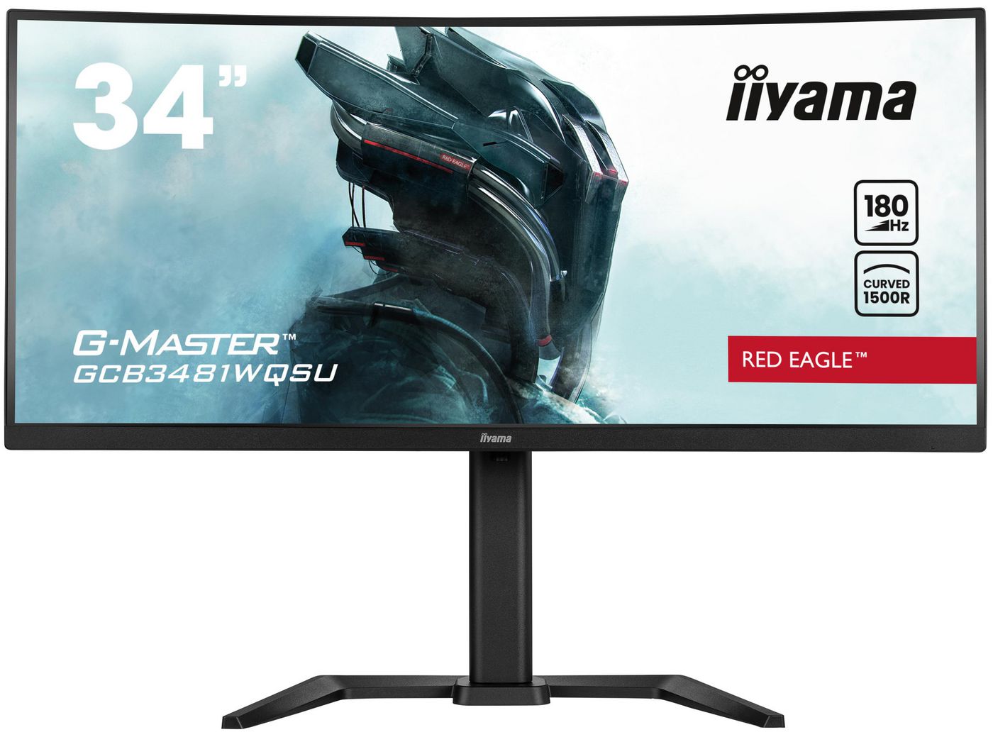 IIYAMA - W128920367 - 34" CURVED QHD 180Hz / HAS