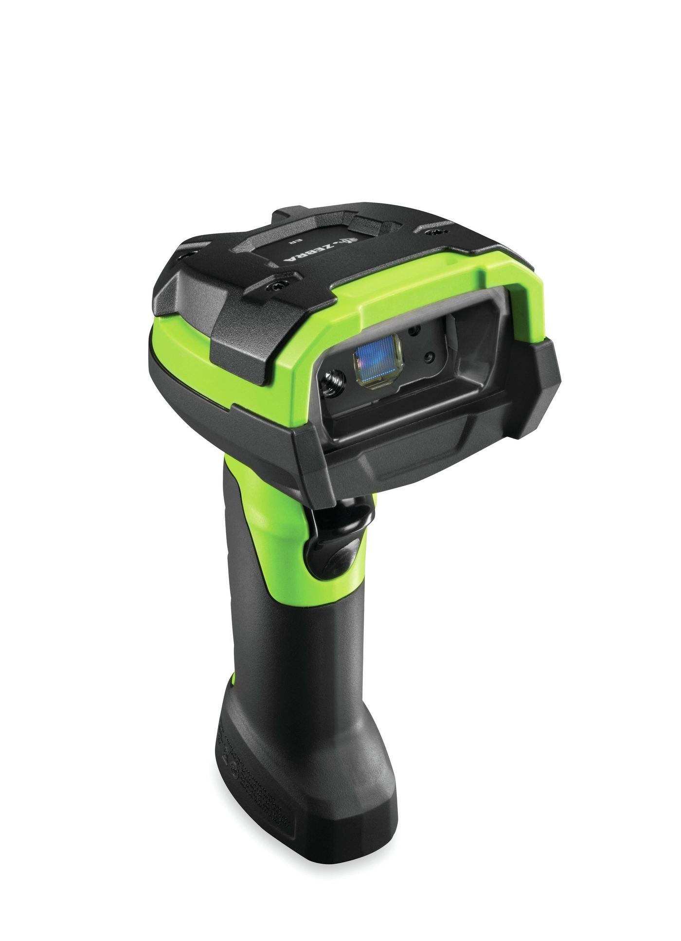 ZEBRA - W128923338 - Zebra DS3608-XR: RUGGED, AREA  IMAGER, EXTENDED RANGE  (SE58), CORDED, vert LASER AIMER, INDUSTRIAL vert, VIBRATION MOTOR