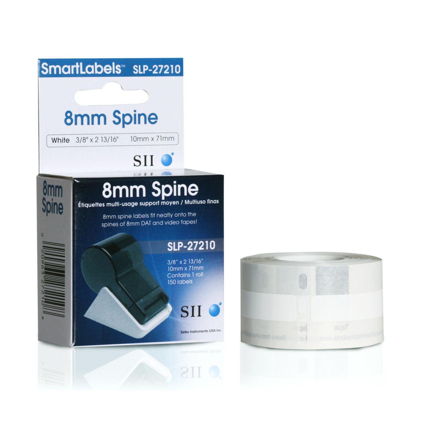 SEIKO INSTRUMENTS - W128924145 - Seiko Instruments Slp-27210 White Self-Adhesive  Printer étiquette