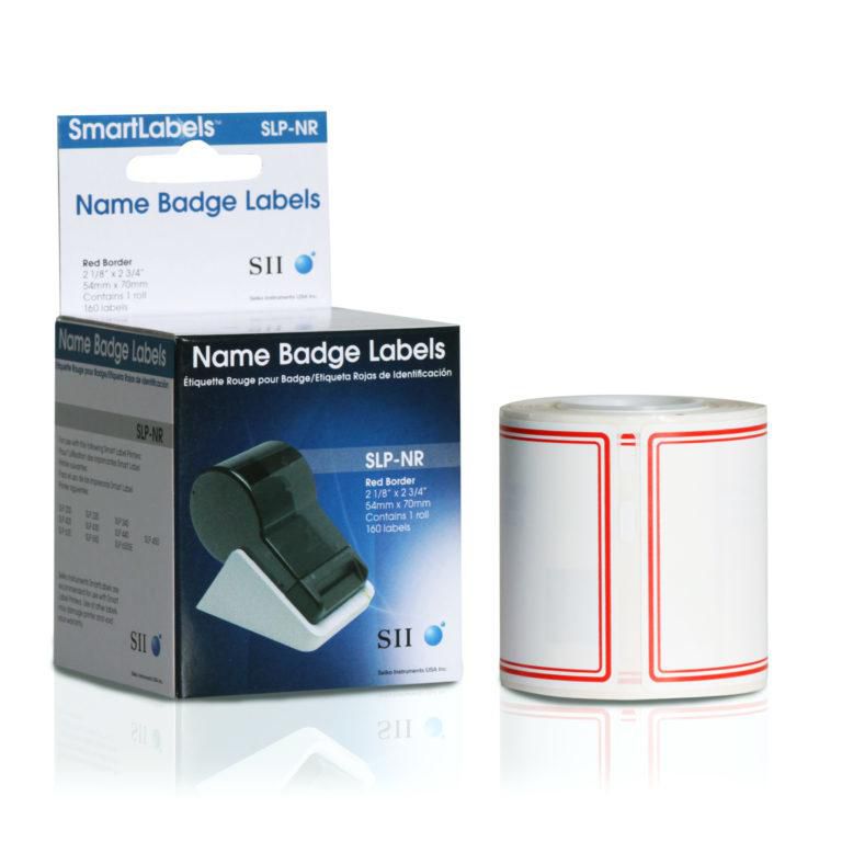 SEIKO INSTRUMENTS - W128924150 - Seiko Instruments Slp-Nr rouge, White  Self-Adhesive Printer étiquette