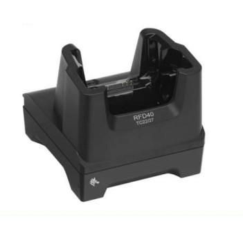 ZEBRA - W128937330 - RFD40, 1 emplacement pour appareil, socle à charge unique pour TC22/27 et HC20/50. Nécessite un bloc d'alimentation, un cordon d'alimentation DC/Country