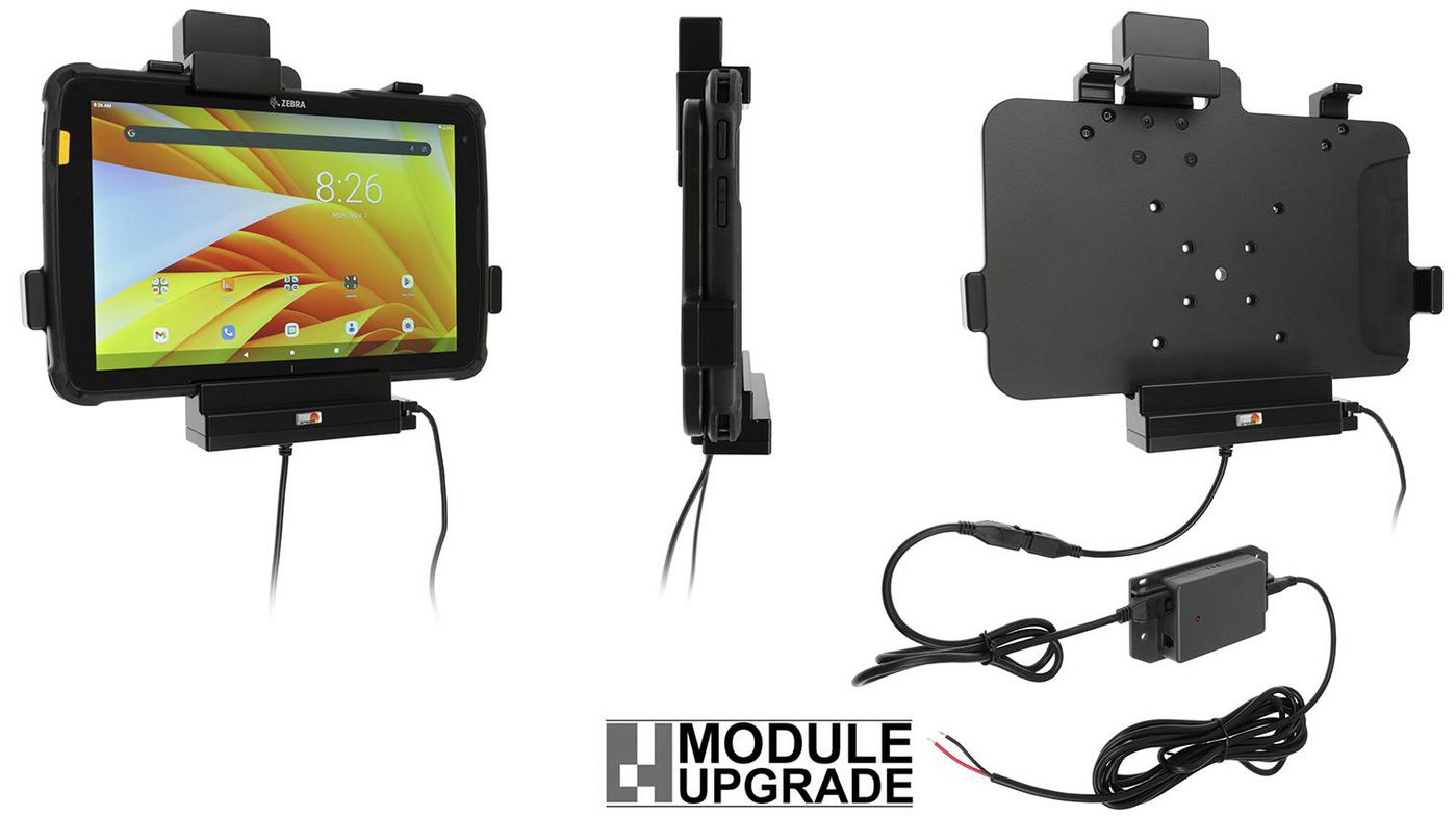 BRODIT - W128950791 - Support actif avec fermeture à ressort pour Zebra ET40/45 10
