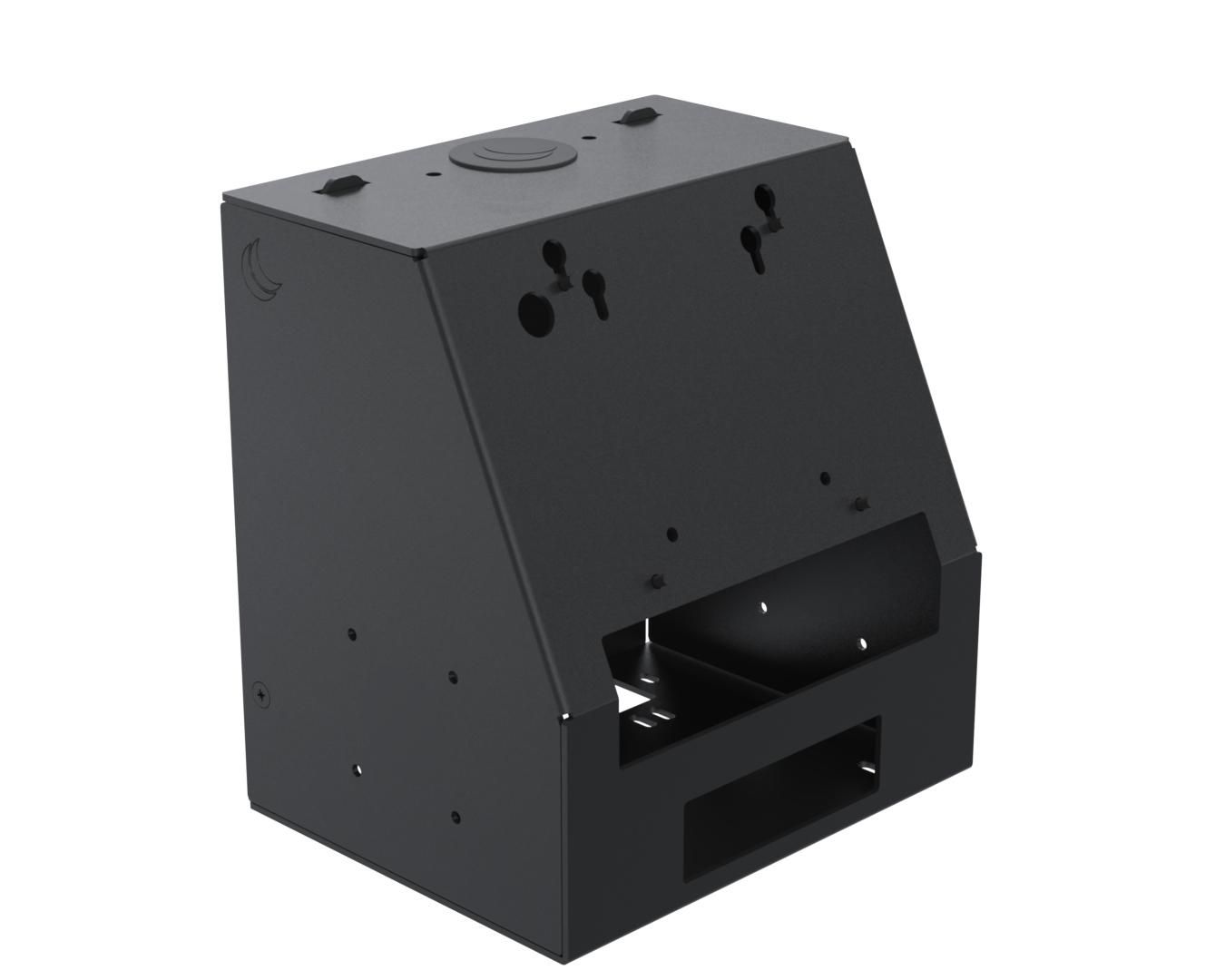 ERGONOMIC SOLUTIONS - W128955405 - Module supérieur de kiosque pour Toshiba TCX 810 - L:206 -Noir-