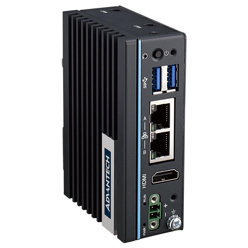ADVANTECH DLOG - W128958794 - IPC de poche sur rail DIN avec Intel® Atom® X6413E, 4G DDR4