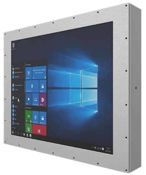 WINMATE - W128980845 - Winmate 19" Intel® Celeron® N6211  IP67 Stainless Chassis Panel  PC, 1280x1024, 1000nits,HB, 4/128GB, 5W resistive