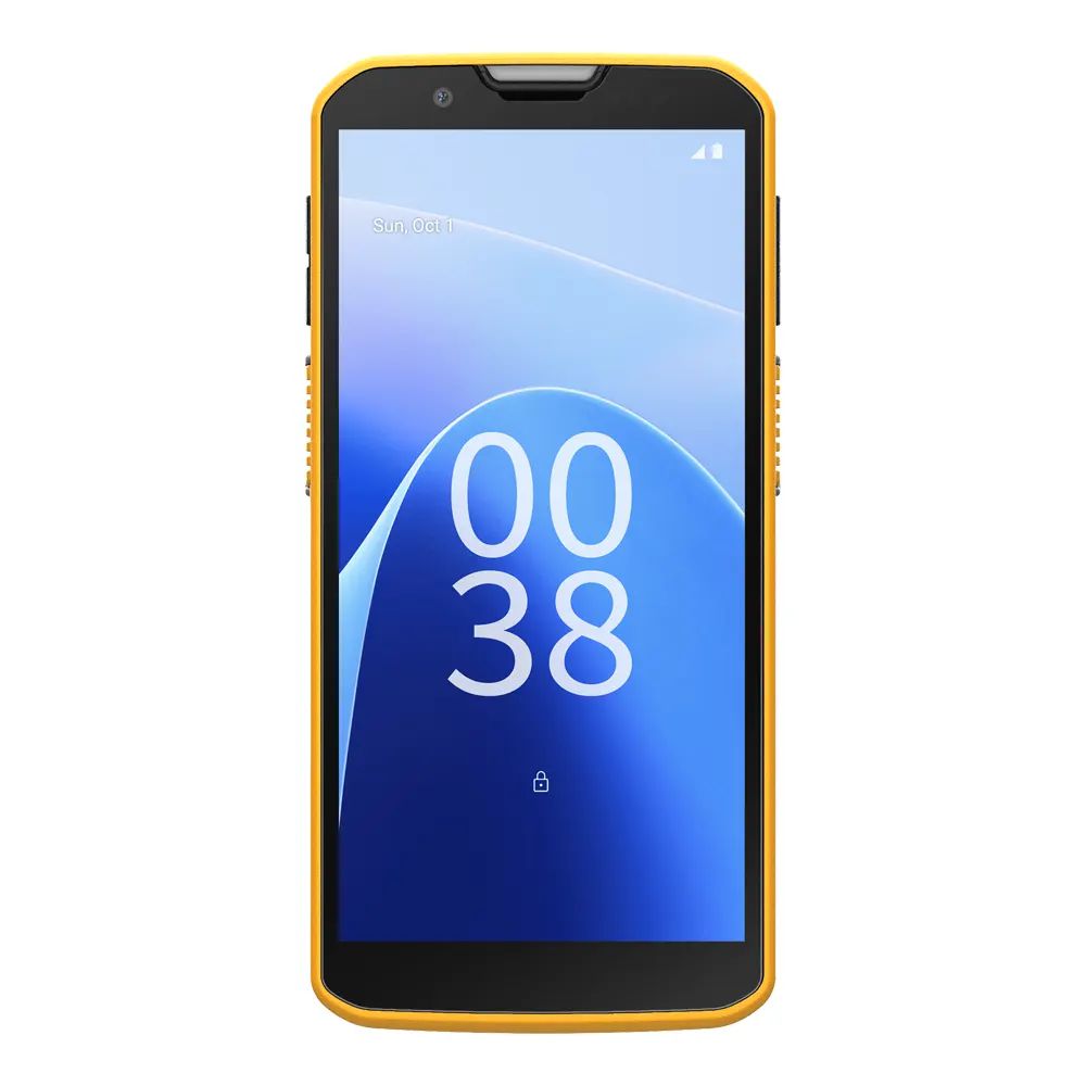 CIPHERLAB - W128980966 - CipherLab RS38,  5G,1SIM1eSIM,GPS,WIFI6E,bluetooth  5.2,NFC,8/128GB, courtes distances 2D, 8/16MP, 6800mAh, No Adapter/Plug, A13 GMS, Black