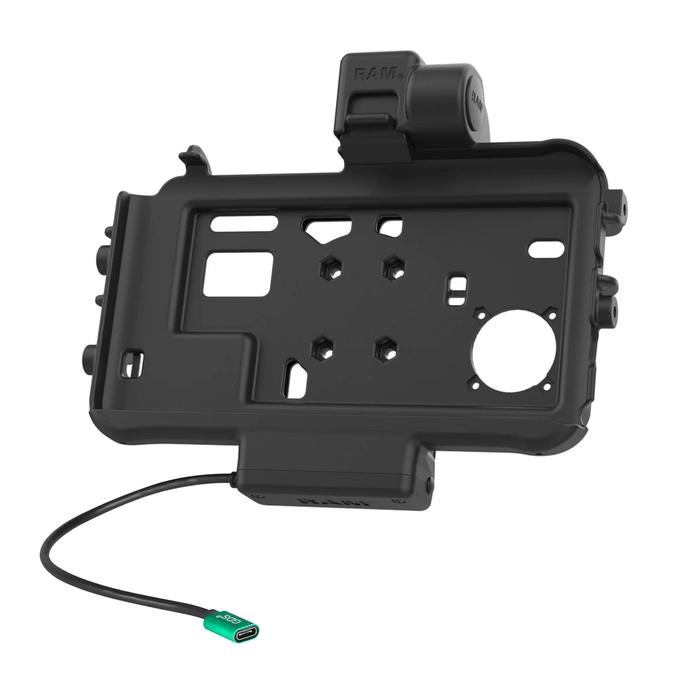 RAM Mounts - W128980977 - Station d'accueil alimentée en USB-C à profil bas RAM® pour Tab Active5 et 3.