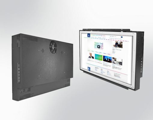 WINSONIC - W128980980 - Cadre ouvert, moniteur LCD 27", 1920x1080, LED-1000nits, WV178/178 VGA, AC-IN avec PWR intégré
