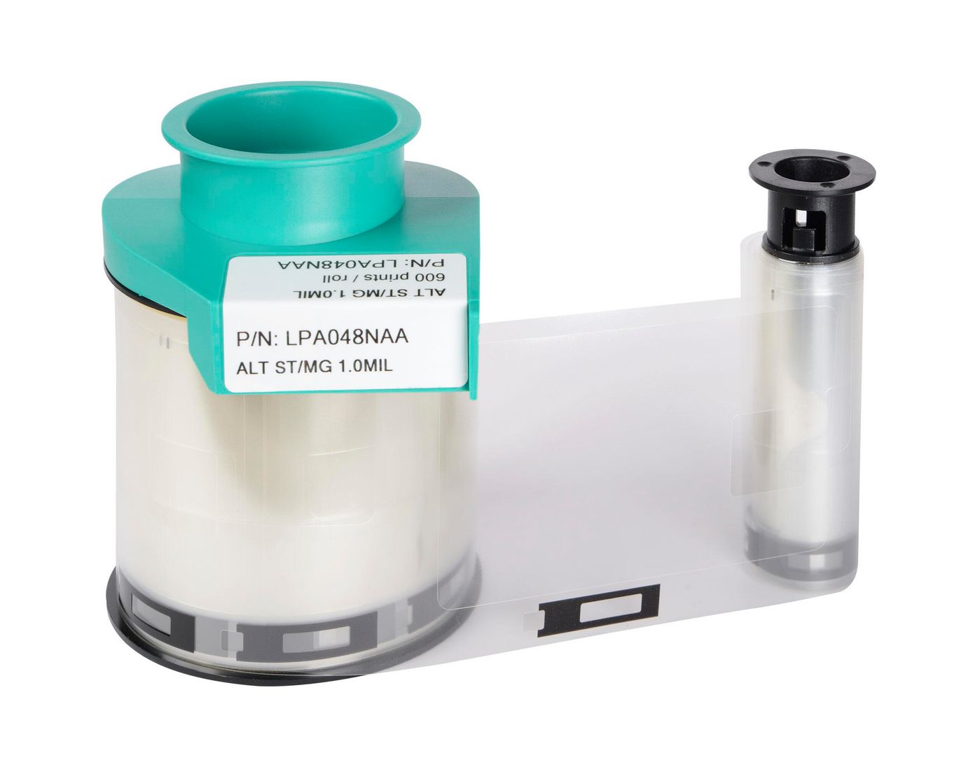 EVOLIS - W128981633 - Patch clair alternatif 1.0 mil (600 impressions / rouleau) smart cut / mag cut