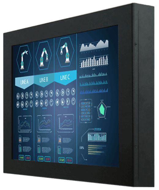 WINMATE - W128981881 - Winmate 15" Chassis Display,  1024x768, VGA+HDMI input,  With 5W resistive touch/USB