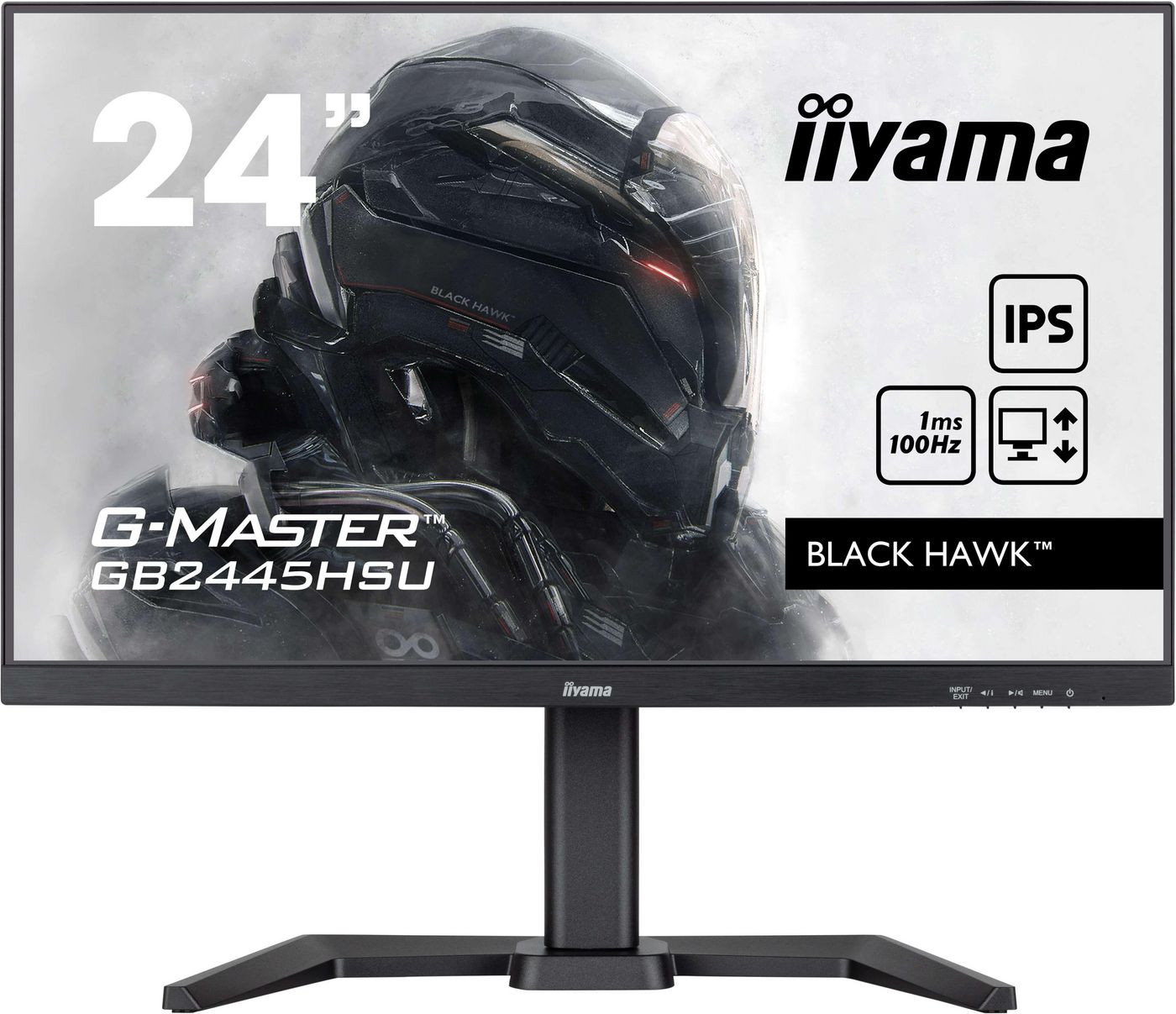 IIYAMA - W128982061 - 24" FHD IPS 100Hz, HAS