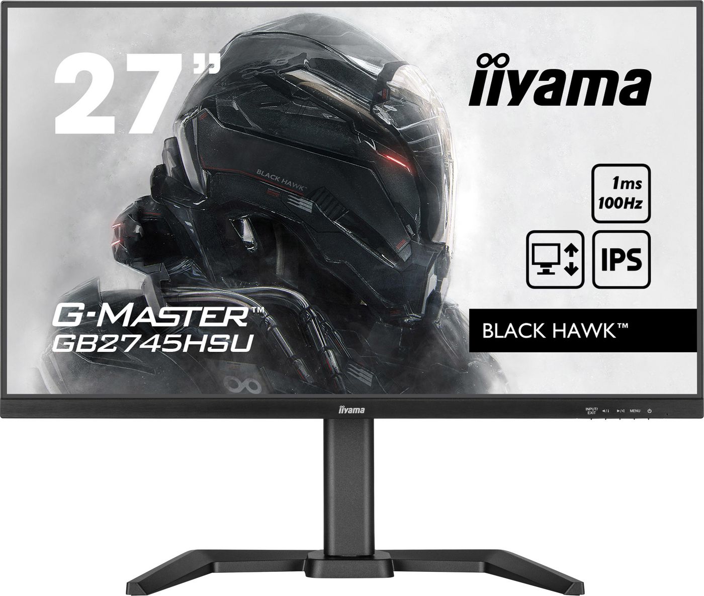 IIYAMA - W128982063 - 27" FHD IPS 100Hz, HAS