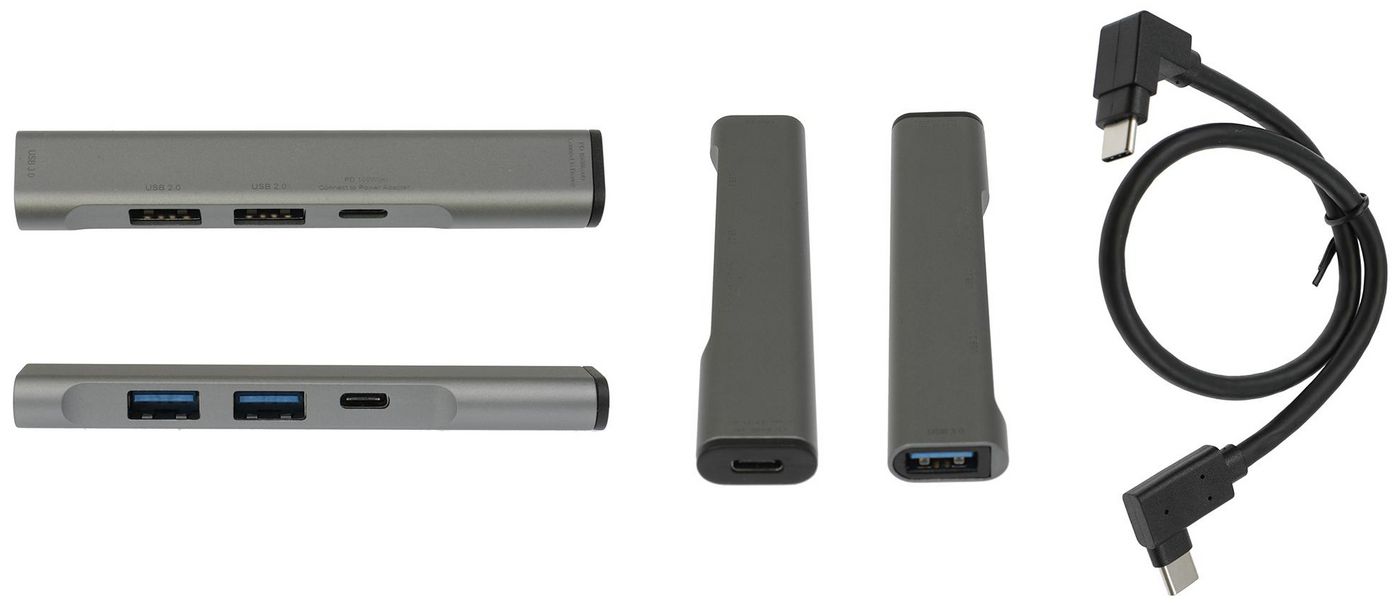 BRODIT - W128982240 - Accessoires, HUB USB-C 4-en-1.