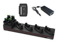 HONEYWELL - W128986339 - Base de chargement universelle à 5 baies : 4 ordinateurs CW45 et 4 scanners 8675i