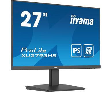 IIYAMA - W128998292 - Écran IPS 27", 1920x1080@100Hz, 300cd/m², haut-parleurs, HDMI, DisplayPort, 1ms (MPRT)