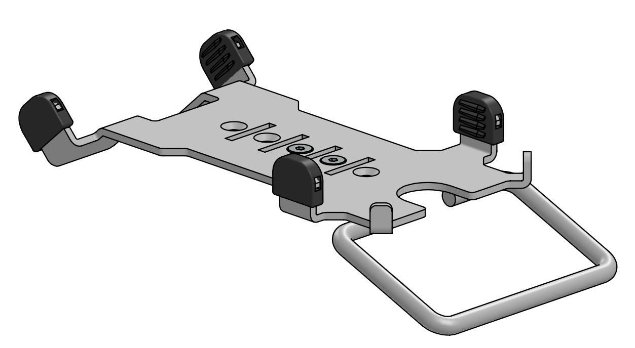 ERGONOMIC SOLUTIONS - WIS101-MH-02 - WisePOS E MultiGripÉ (avec poignée), noir