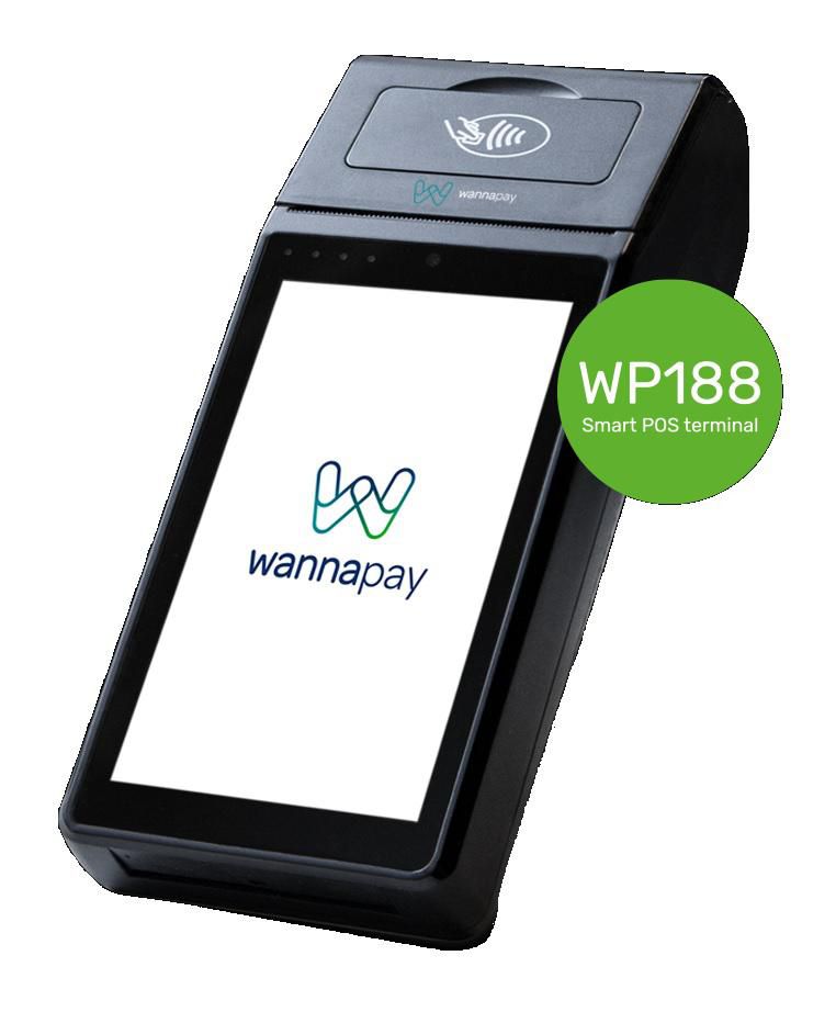 Newland - WP188 - Terminal POS avec écran tactile 1d/2d scanning bluetooth wifi 4g gps nf