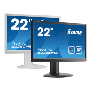 IIYAMA - X2283HSU-B1 - iiyama ProLite XUB22/XB22/B22, 54,6 cm (21,5''), Full HD, USB, en kit (USB), noir