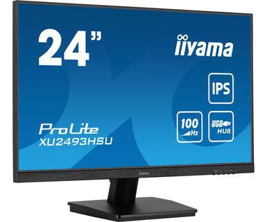 IIYAMA - XU2493HSU-B6 - XU2493HSU-B6 23.8IN IPS FHD 250CD/HDMI/DP/2USB HUB
