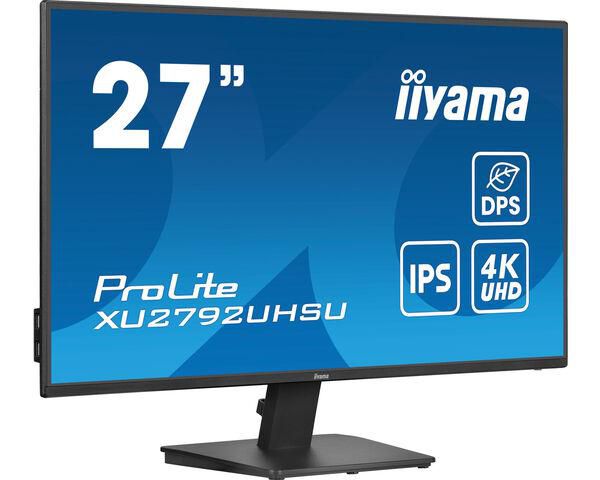 IIYAMA - XU2792UHSU-B6 - XU2792UHSU-B6 27IN IPS 4K 350CD/4MS/HDMI/DP/3USB/USB-C/DPS