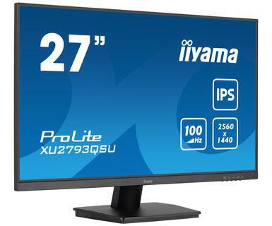 IIYAMA - XU2793QSU-B6 - XU2793QSU-B6 27IN IPS QHD 250CD/HDMI/DP/2USB