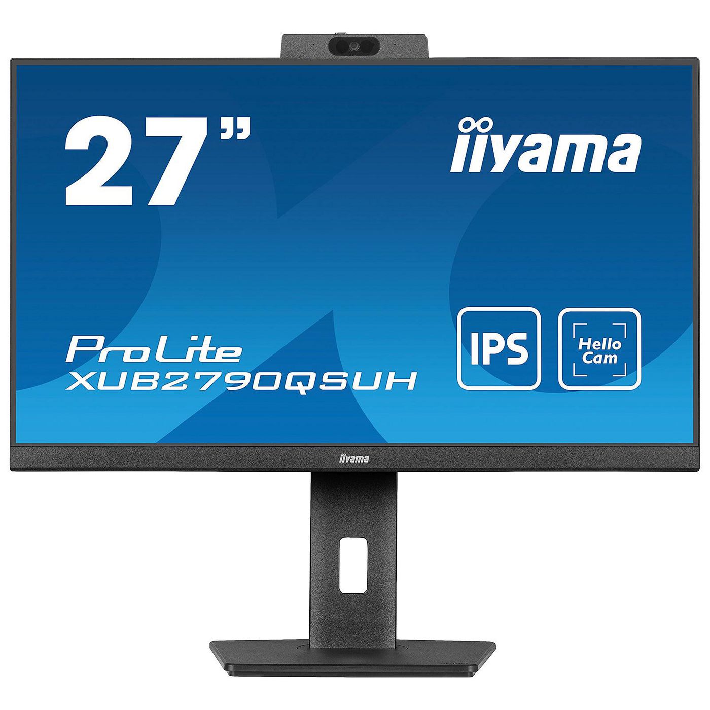 IIYAMA - XUB2790QSUH-B1 - XUB2790QSUH-B1 27IN IPS QHD 250CD/HDMI/DP/3USB/USB-C/CAM/HAS