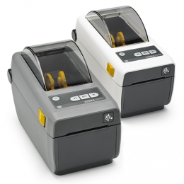 ZEBRA - ZD41023-D0E000EZ - Zebra ZD410, 12 pts/mm (300 dpi), CR, EPLII, ZPLII, USB, gris foncé
