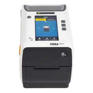 ZEBRA - ZD6AH22-D0EB02EZ - Zebra ZD611-version santé, 8 pts/mm (203 dpi), USB, bluetooth, Ethernet, WiFi, EPLII, ZPLII, en kit (USB), blanc