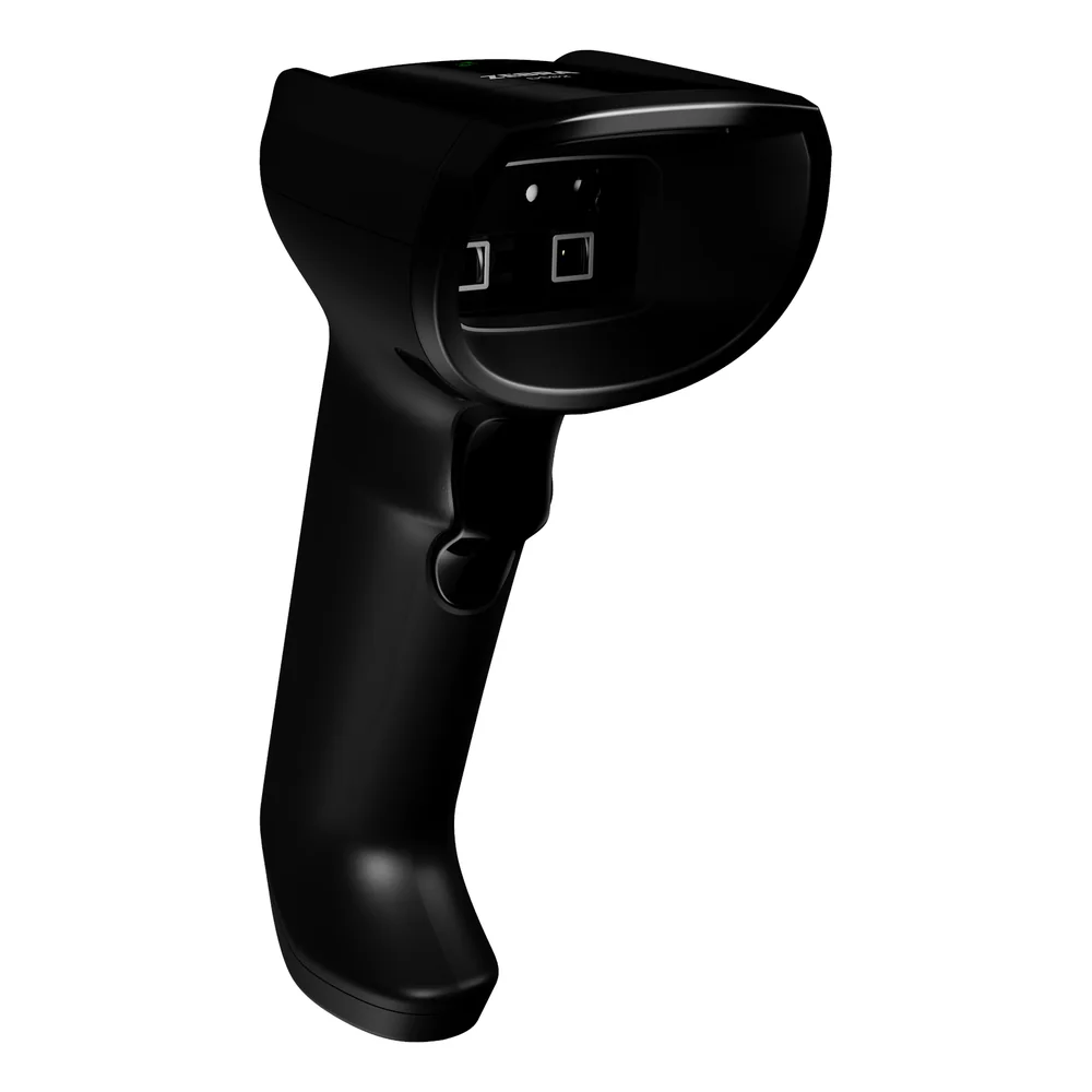 ZEBRA - DS8208-SR4U210RZVM - Scanner codes-barres Zebra DS8208-R, 2D portée standard et RFID UHF, USB, kit câble USB blindé, noir, version Europe, vibreur