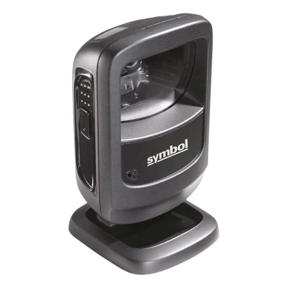 ZEBRA - DS9208-1D00004NNWW - Scanner comptoir Zebra DS9208, 1D imageur, multi-interface, sans support, lecteur seul, noir, standard, toutes zones, sans EAS