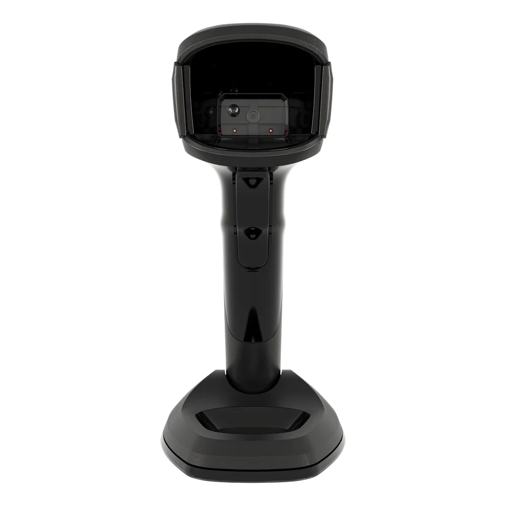 ZEBRA - DS9908-SR00004ZCWW - Scanner codes-barres Zebra DS9908, 2D portée standard, multi-interface, sans support, lecteur seul, noir, toutes zones, antivol EAS