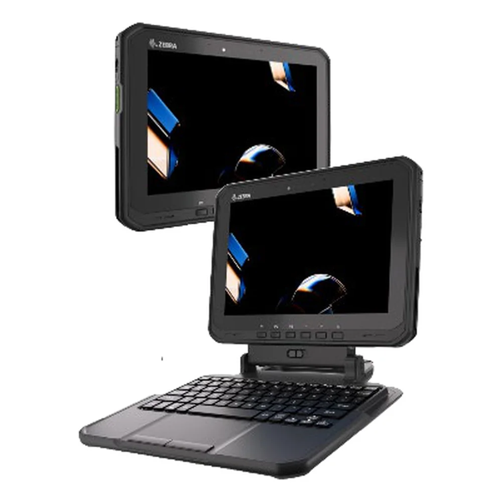 ZEBRA - KYB-ET6X-2IN1-DE1-01 - Clavier 2-en-1 detachable, disposition Allemagne pour tablettes durcies Zebra ET60 et ET65