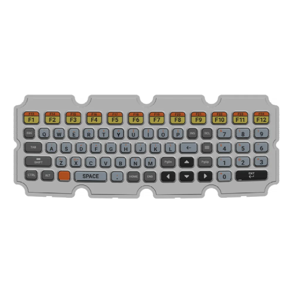 ZEBRA - KYBD-QW-SP-01 - &Eacute;lastom&egrave;re de rechange QWERTY pour clavier USB de terminal embarqu&eacute; Zebra VC