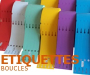 Etiquettes Horticulture boucle